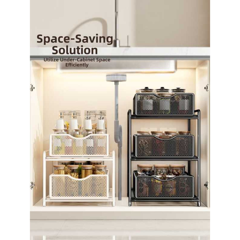 Retractable Multi-functional Storage Shelf Drawer | Shopee Philippines