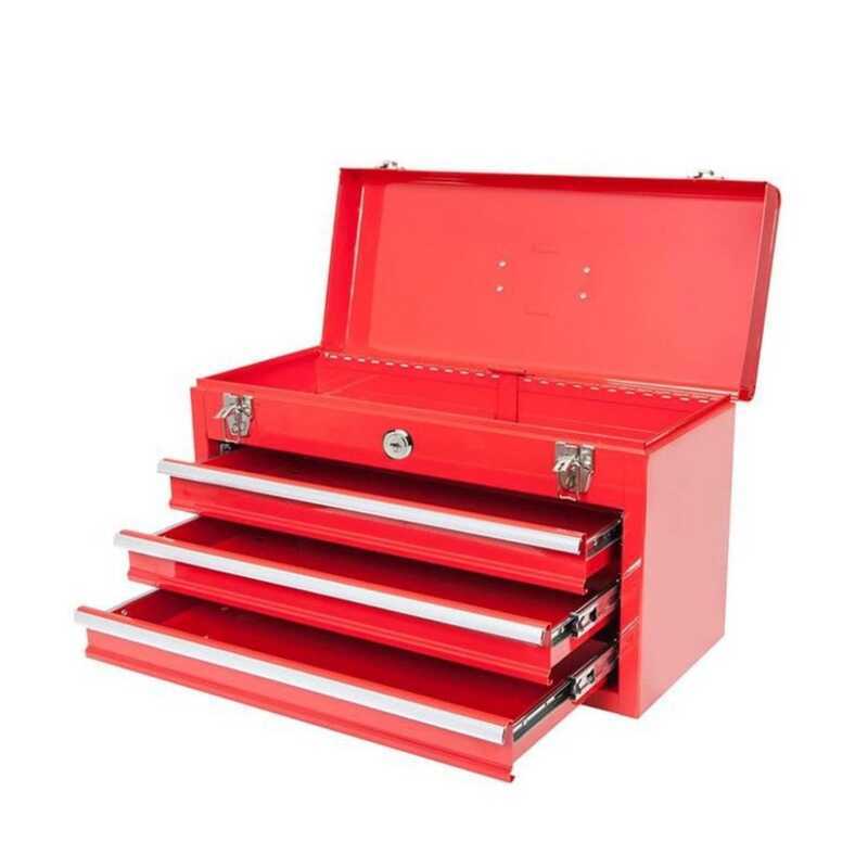 STEEL 20inch Portable Drawer Toolbox with Lock 854 | Shopee Philippines