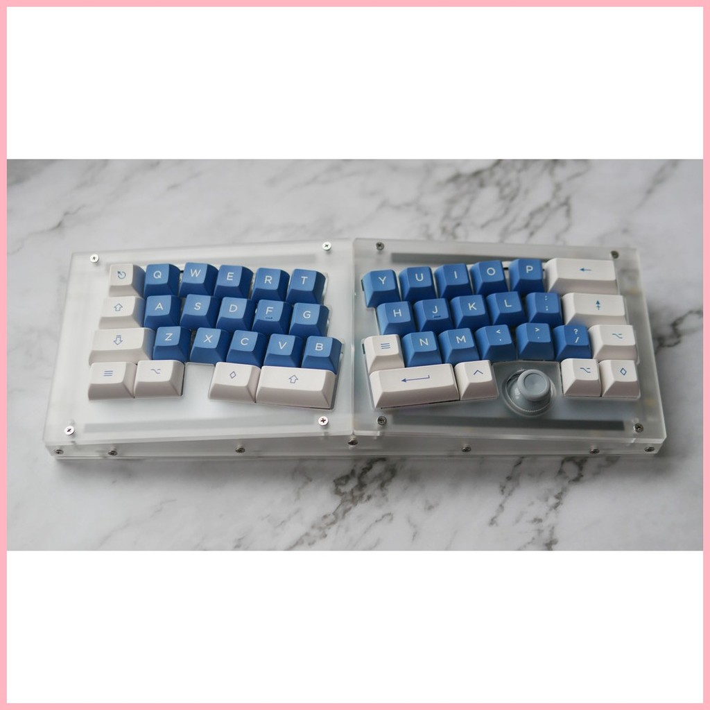 Libra Mini Keyboard Kit 40% Custom Ergonomics Alice Acrylic Transparent ...
