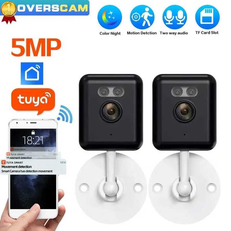 Security Wifi Wireless CCTV Camera 5Mp Indoor Mini Video Surveillance ...