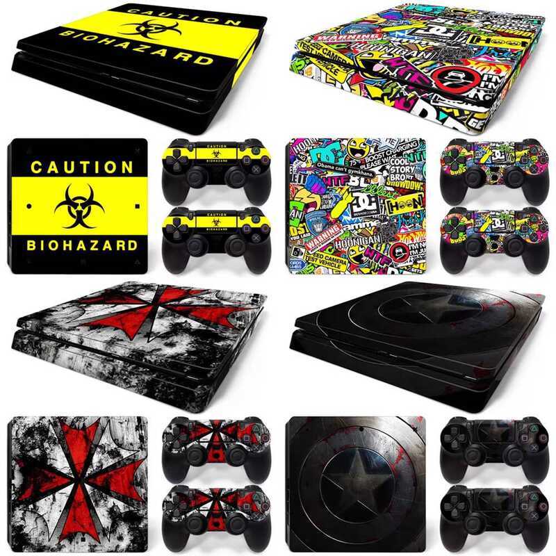 Ab Ps4 Slim Stickers Ps4 New Version Film Slim Console Stickers Slim ...