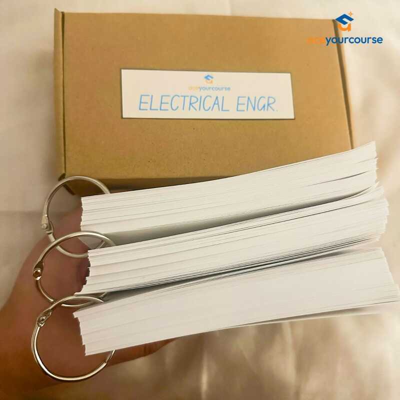 Engineering Electrical Flash Cards REE | Board Exam | School | Reviewer ...