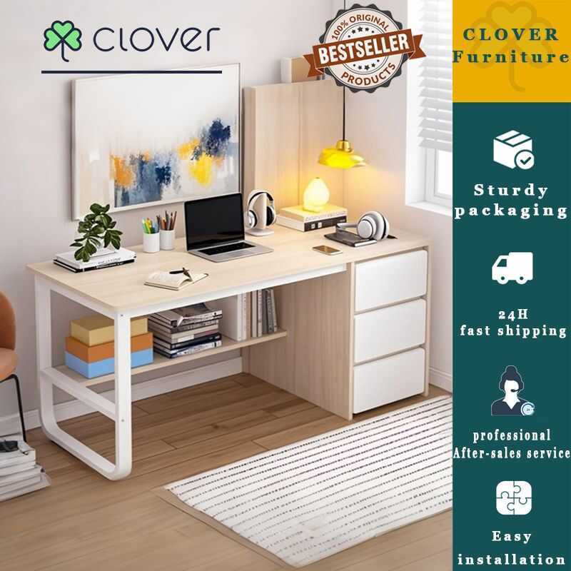 COD Computer Table Comp Simple Home Student Bedroom Office Staff Desk ...