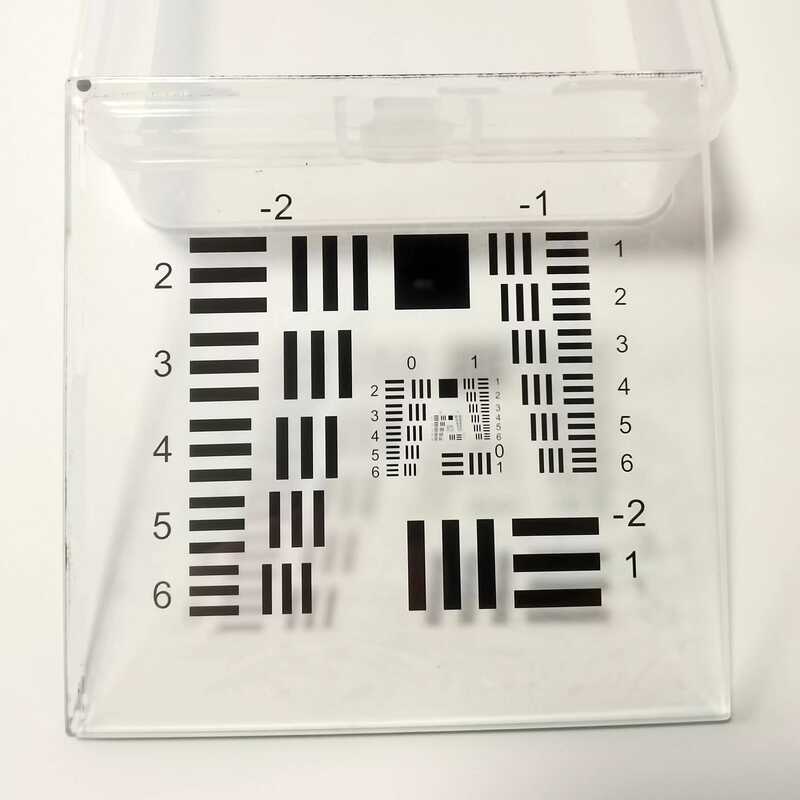 USAF1951 American Standard Resolution Board Endoscope Macro Test Card ...
