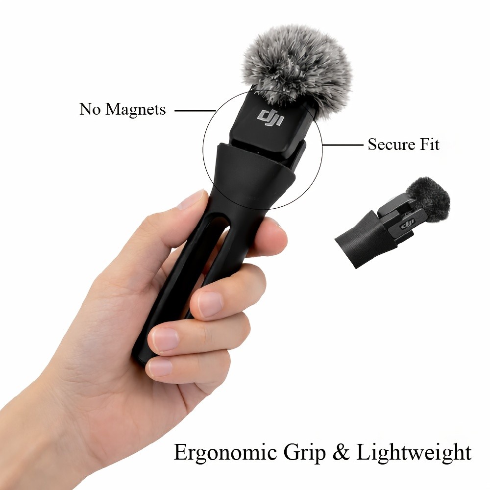 DJI MIC MINI Handle, DJI MIC MINI Lightweight Handheld Mount, DJI MIC ...