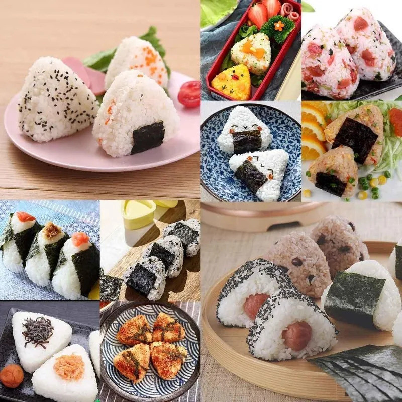DIY Sushi Mold Rice Meat Pressing Plate Rectangular Mold Box Spoon ...