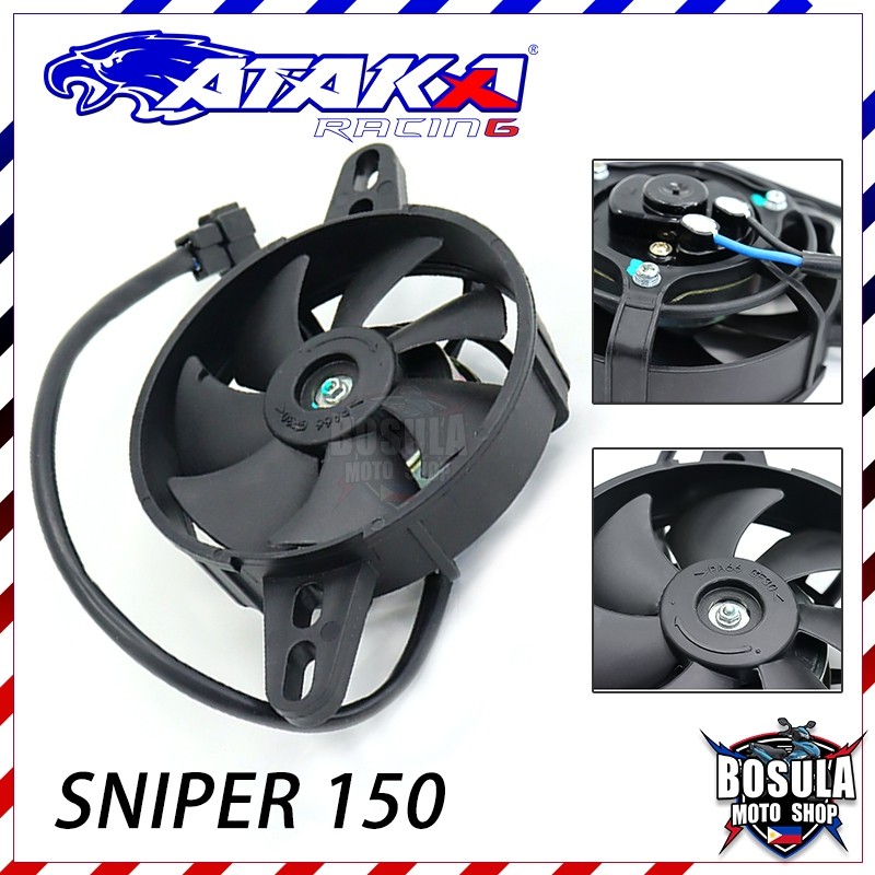 ATAKA Radiator Fan Oil Cooler Water Cooler New Electric For SNIPER 150 ...