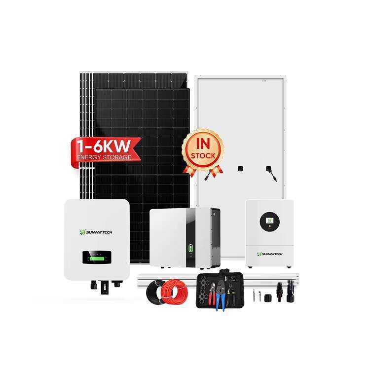 Solar Power Station 6kw 8KW Hybrid System Solar Panel with Battery and ...