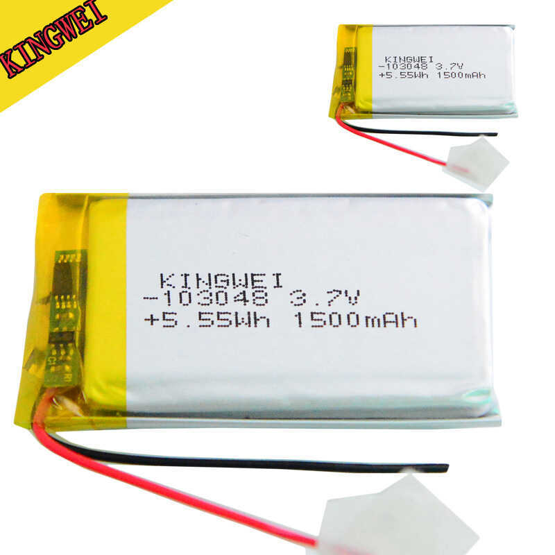 echargeable Polymer Lithium Battery 1030 3.7V 1500Mah Communiion ...