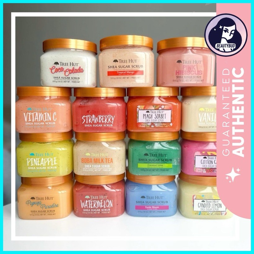 TREE HUT Shea Sugar Scrub - Viral Product [ONHAND] | Shopee Philippines