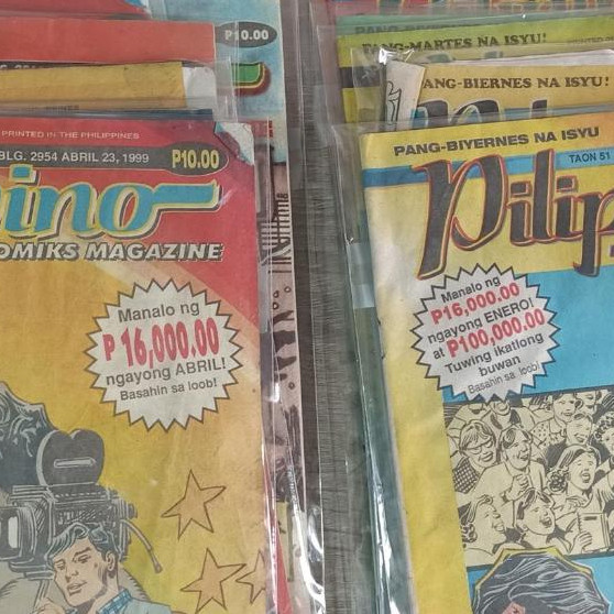 Pilipino Komiks (tagalog komiks from 1998 to 1999) - price per piece ...