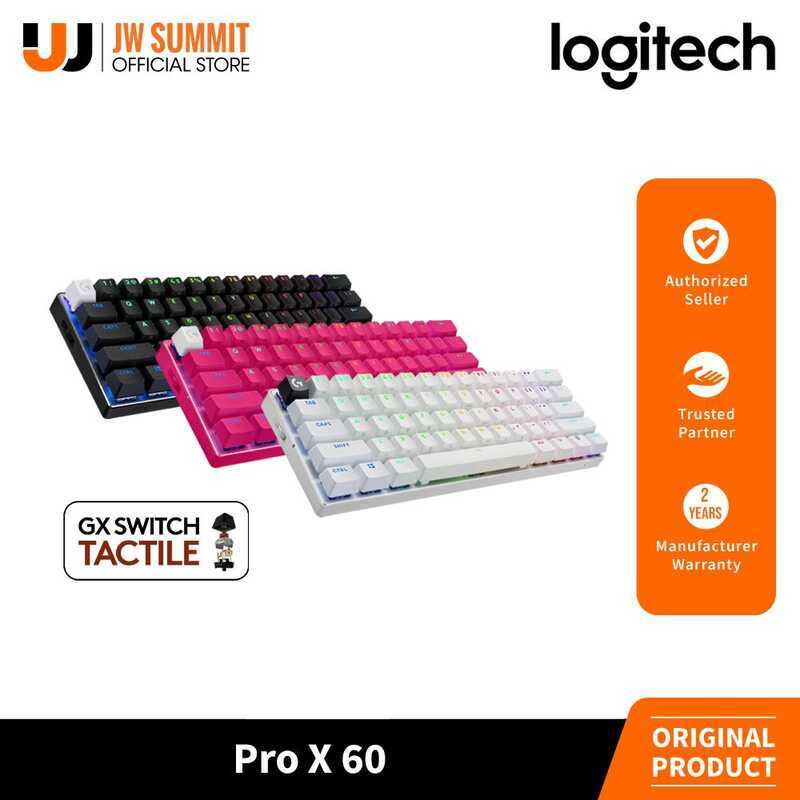 Logitech G Pro X GX Tactile Switch Lightsync RGB Keycontrol Lightspeed ...