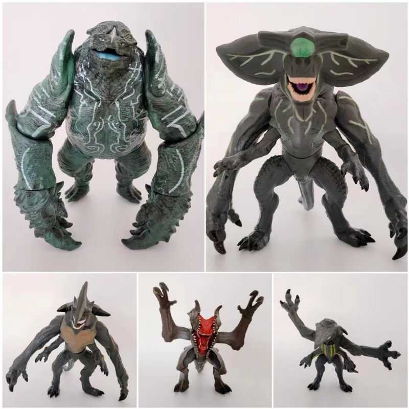Kaiju Pacific Rim Leatherback Trespasser Head Raijin Scunner Monster ...