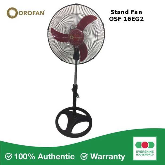 OROFAN 16 INCHES BANANA BLADE STAND FAN Osf-16B Eg2 99F | Shopee ...