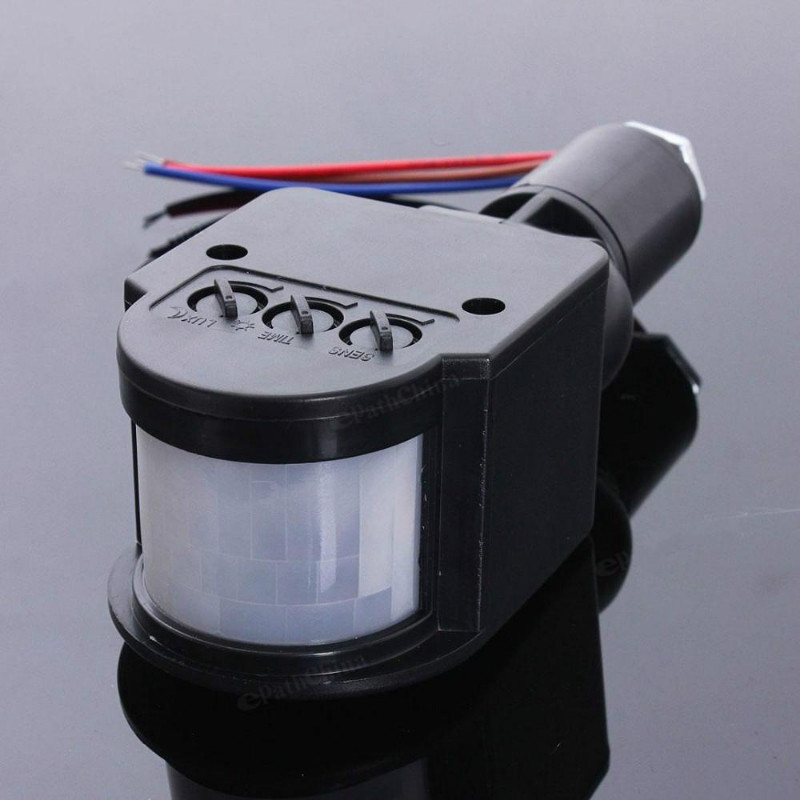 LED Motion Sensor 220V Switch Wall Mount Timer Outdoor Sensor Universal ...