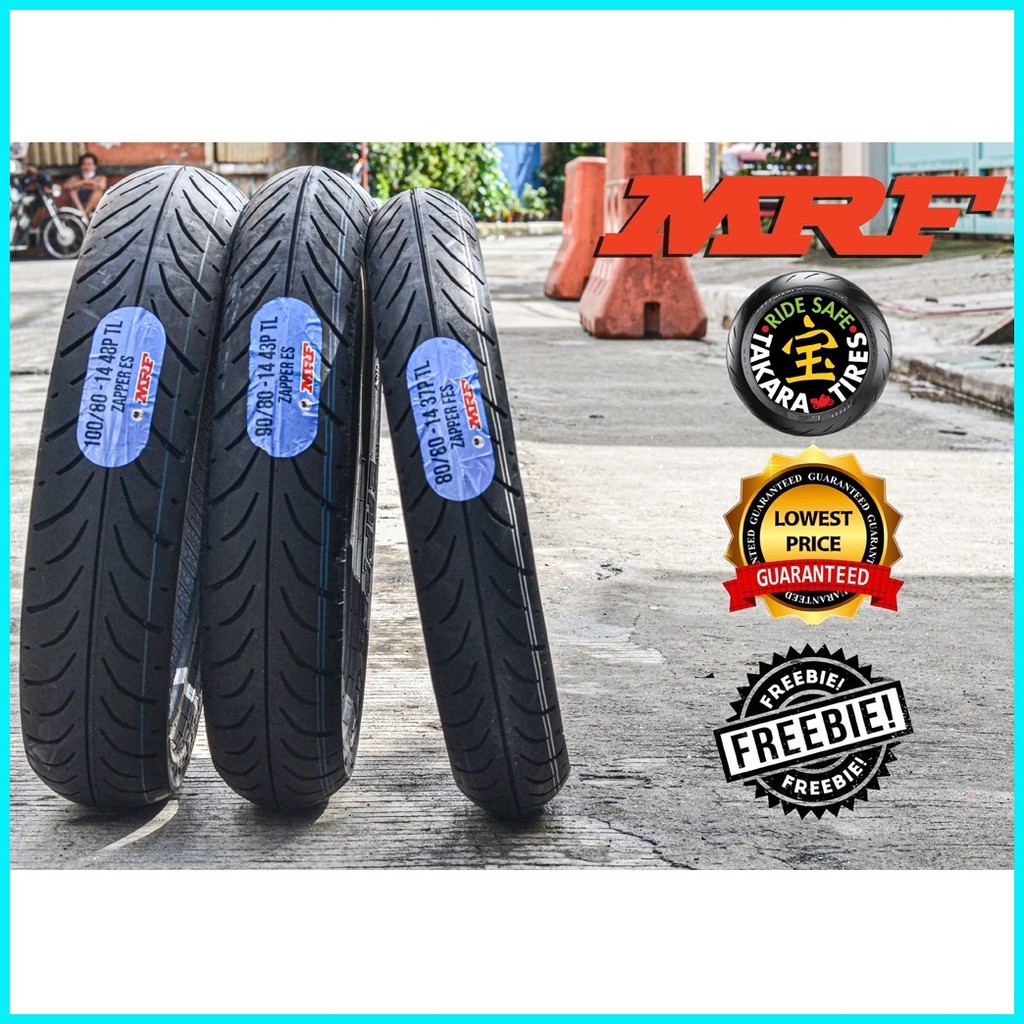 MRF TIRES 14's by TAKARA TIRES ( FREE SEALANT , FREE TIRE VALVE ...