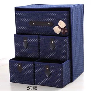 Ecoplanet COD#NEW 5in1 3in1 2in1 Mini Foldable Drawer Cabinet Storage ...