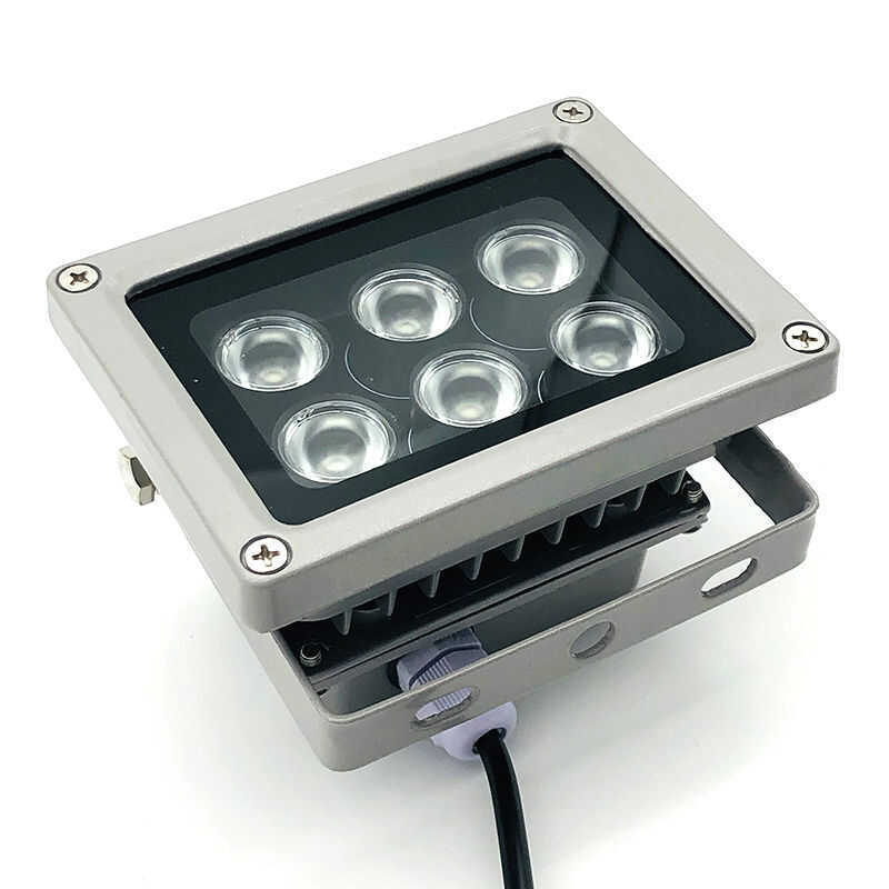 ♦ DC 12V IR Distance 6 Leds CCTV Filled Infrared IR Led Illuminators ...