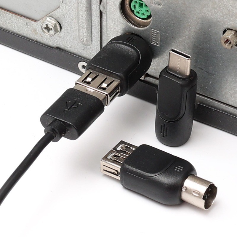 USB C to PS2 Female Adapter - PS2 Interface Converter - Low-Latency ...
