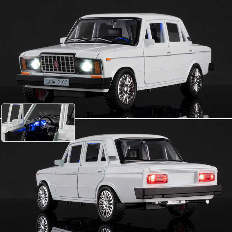 2017 1:18 Lada Classic Car Alloy Car Model Diecast Metal Vehicles Car ...
