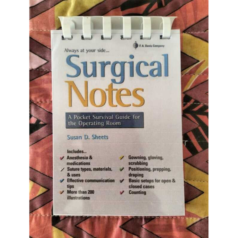 Surgical Pocket Notes For Nurses Reviewer | Shopee Philippines