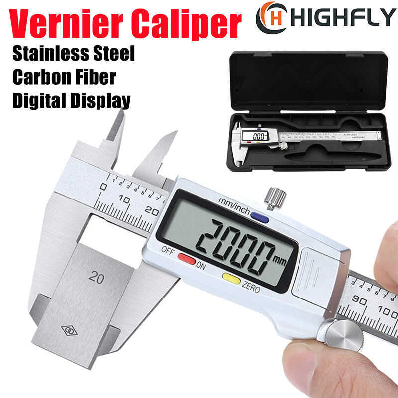 LOCAL SELLER Stainless Steel Digital Caliper Inch Electronic Vernier Mm ...