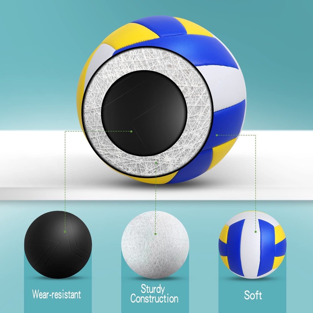 MIKASA Volleyball Outdoor And Beach Sports Balls Indoor Training Games ...