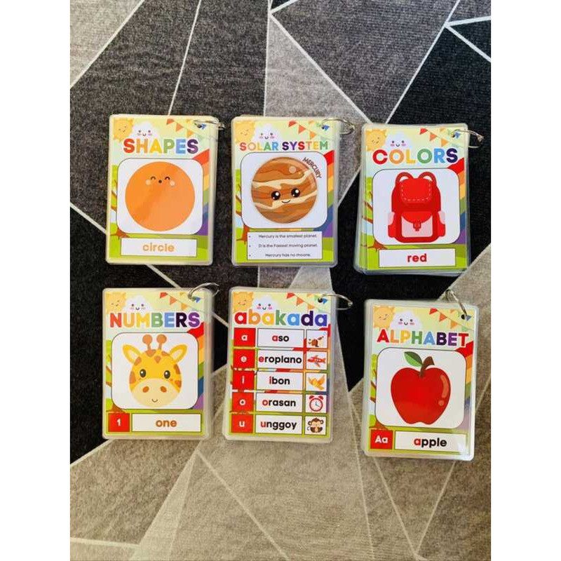 Educational Flashcards For Toddlers & Kids 3R Size Abc, Numbers, Shapes ...