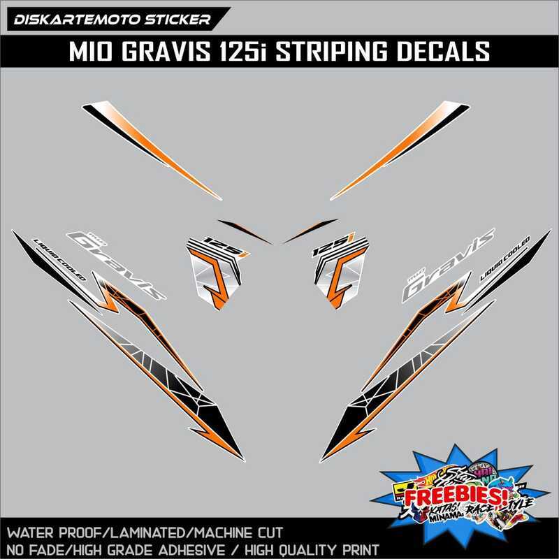 Mio Gravis 125I Sticker Decals 55 | Shopee Philippines