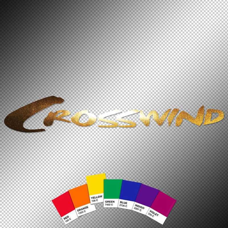 Sticker 1X Isuzu Crosswind Logo Weather Proof Die-Cut Decals | 8 Inches ...