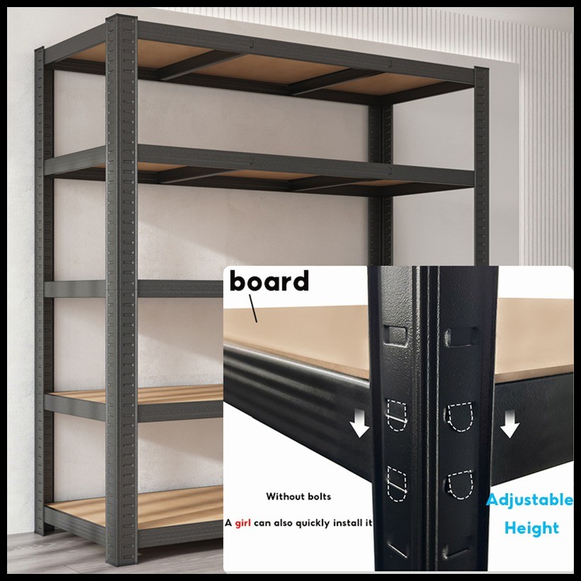 3 Layers 4 Layers 5 Layers Steel Shelf Layer Shelving Storage Shelf ...
