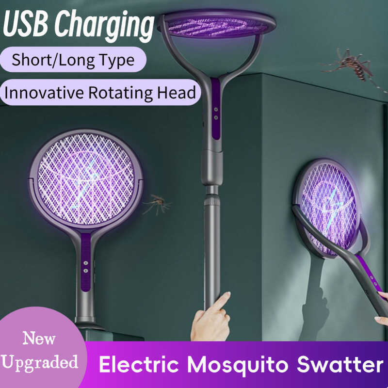 In Mosquito Killer Multi Functional Electric Fly Swatter Retractable ...