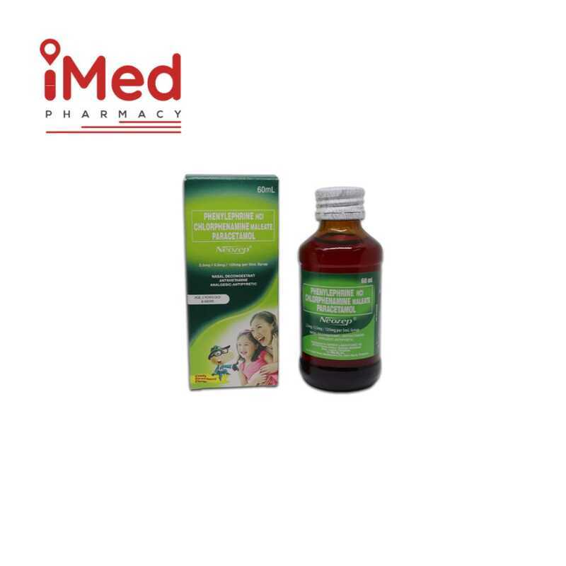 NEOZEP SYRUP (Ref) 60Ml 9C2 | Shopee Philippines