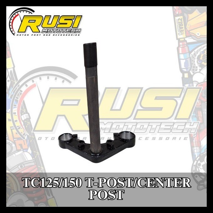 BUTTERFLY/TOP BRIDGE/TC125/150 T-POST/CENTER POST FOR RUSI | Shopee ...