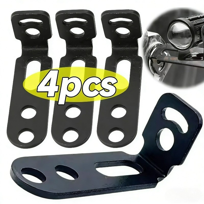Tool-Free Installation Motorcycle Light Bracket, Carbon Steel Durable ...