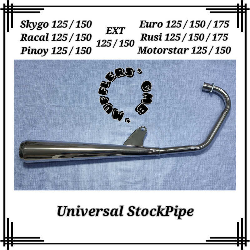 Motorstar / Racal Skygo Rusi Euro Pinoy EXT Universal - Stockpipe ...
