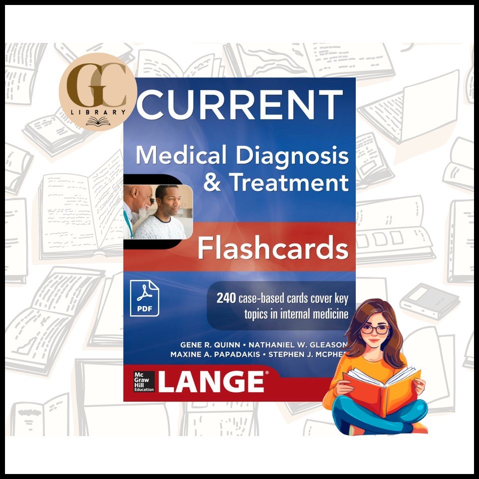 LANGE Current Medical Diagnosis &amp; Treatment | Flashcards | Shopee Philippines