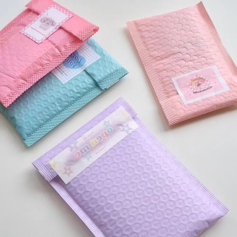10PCS Colored Bubble Mailer Pouch Seal Wrap Waterproof Packaging ...