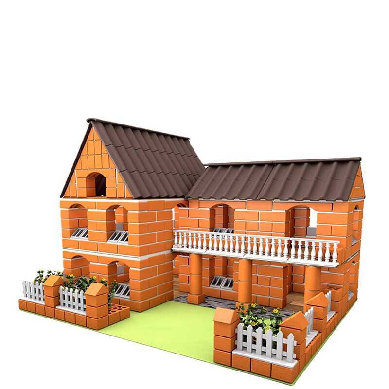 Building Wall Toy Children's Bricklayer DIY House Handcraft Architect ...