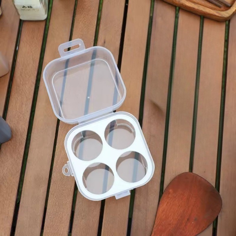 Transparent 3/4/8 Grids Gyroscope Spinner Beyblade Storage Box Tool Box ...