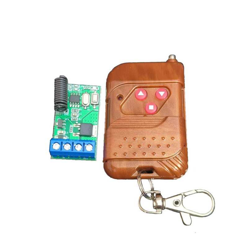315M Wireless Remote Control DC Motor 6-24VPWM Light LED Speed Switch ...
