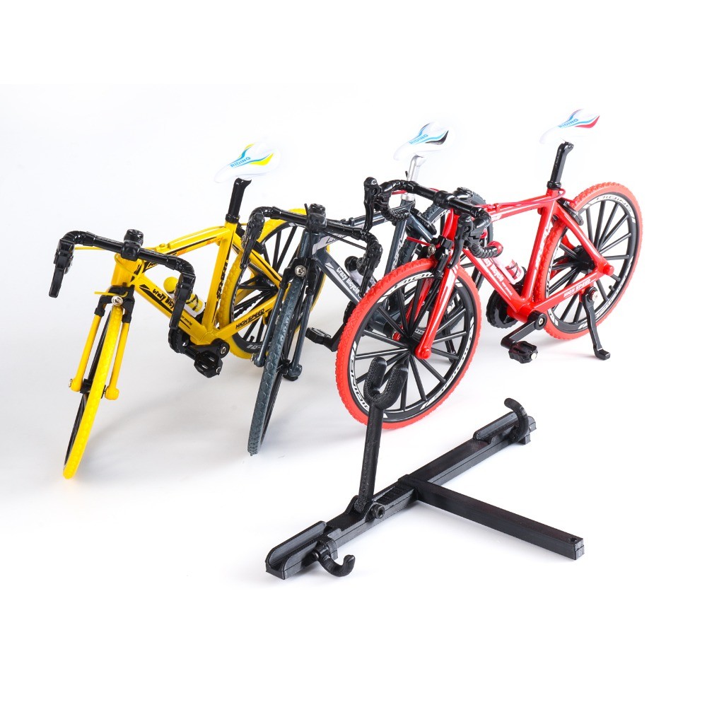 1/10 RC Simulation Bike Rack Mini Scale Bicycle Rear Rack Metal Bicycle ...