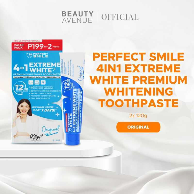 Perfect Smile 4In1 Extreme White Premium Whitening Toothpaste Original ...