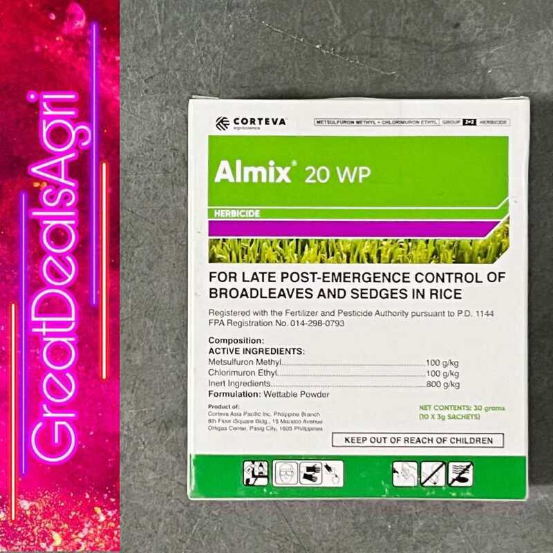 ALMIX CORTEVA FOR RICE GRAM BOX HERBICIDE | Shopee Philippines
