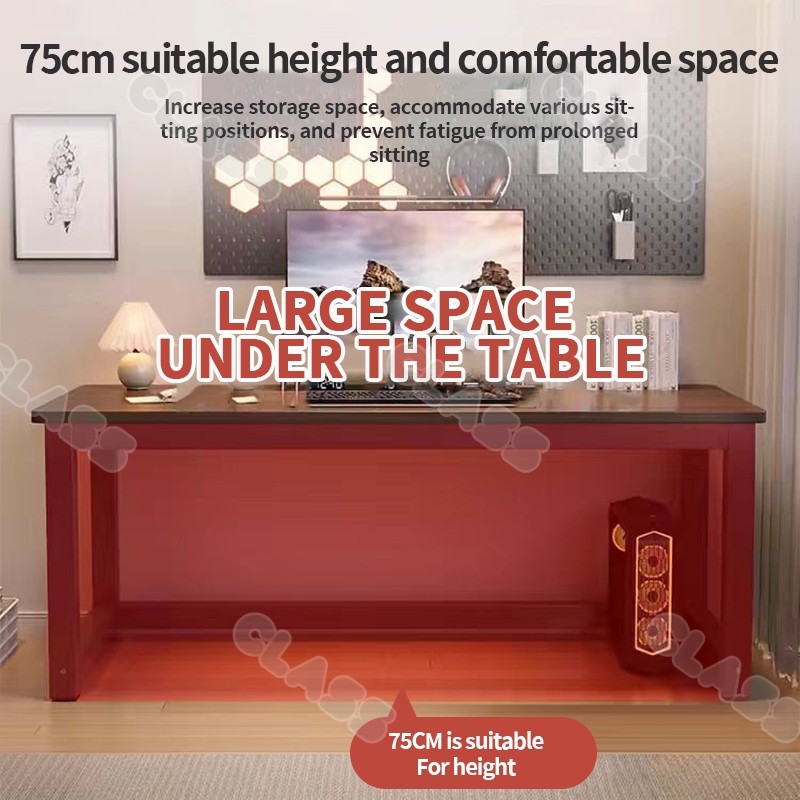 Wooden Computer Desk Table Office Table Desk Laptop Table Study Desk 80 ...