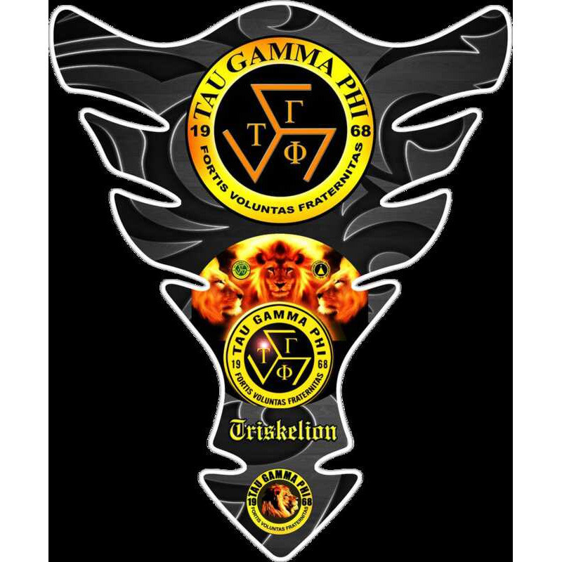 Cowling Pad Laminated Stickers Tau Gamma Waterproof E | Shopee Philippines