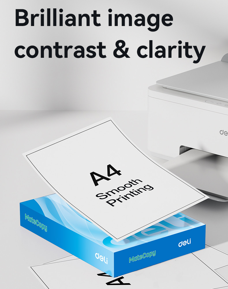 Deli Copy Paper A4/Short/Long Bond Paper High Performance Short & Long ...