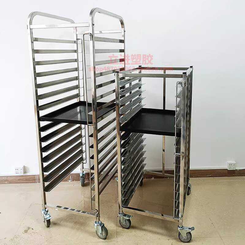 Anti-static Tay Rack 201 Stainless Steel Shelf with Wheels Mobile ...