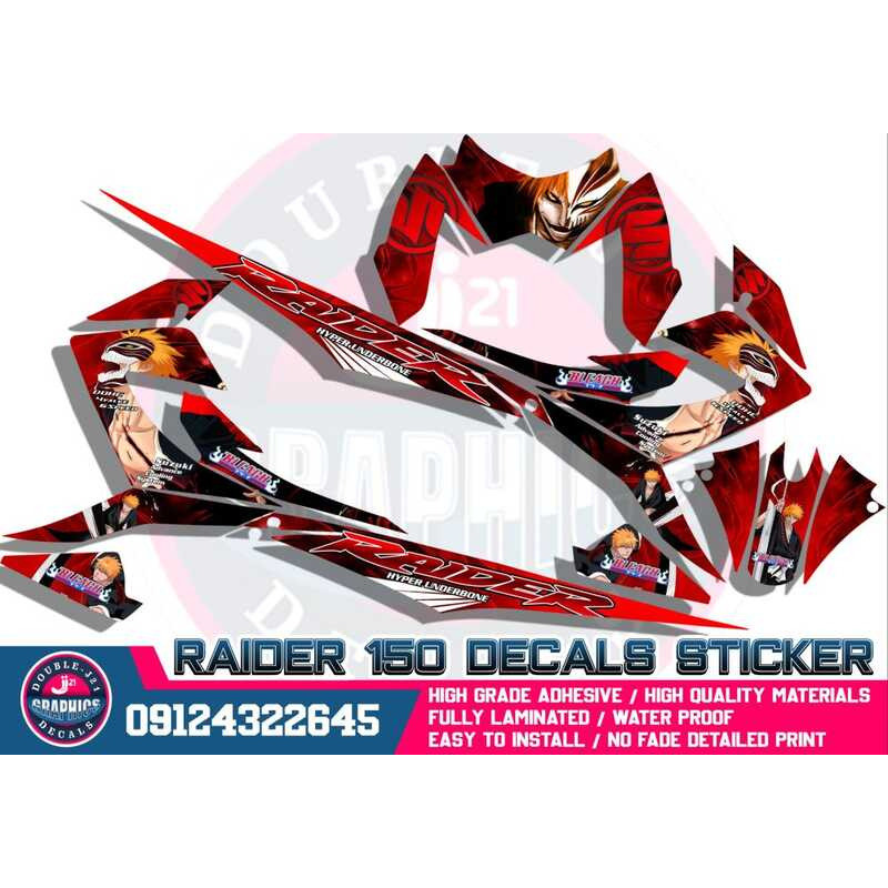 150 Raider Decals Sticker | Shopee Philippines
