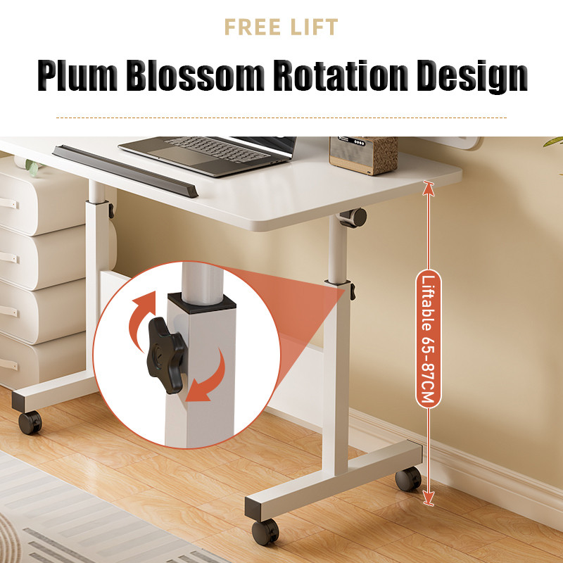 Folding Table Computer Table Study Table With Wheels Sofa Side Table ...